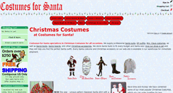 Desktop Screenshot of costumesforsanta.com